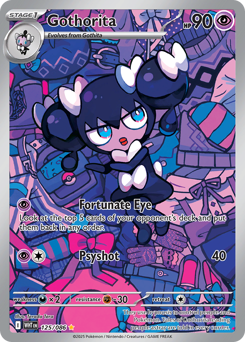 Pokemon White Flare Gothorita - 125