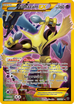 Pokemon Fates Collide Alakazam-EX - 125