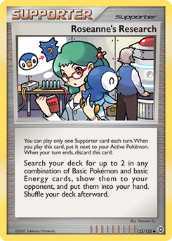 Pokemon Secret Wonders Roseanne's Research - 125