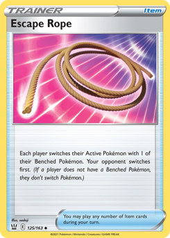Pokemon Battle Styles Escape Rope - 125