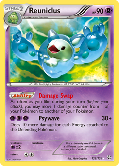 Pokemon Dragons Exalted Reuniclus - 126