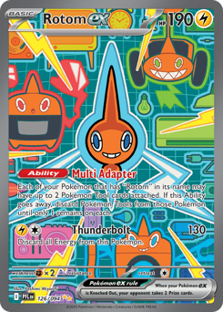 Pokemon Phantasmal Flames Rotom ex - 126
