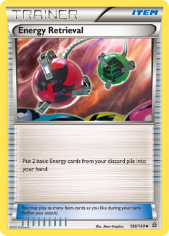 Pokemon Primal Clash Energy Retrieval - 126