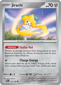 Pokemon Paradox Rift Jirachi - 126