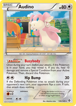 Pokemon Boundaries Crossed Audino - 126