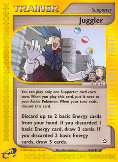 Pokemon Aquapolis Juggler - 126