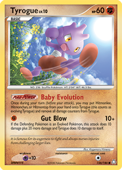 Pokemon Legends Awakened Tyrogue - 126