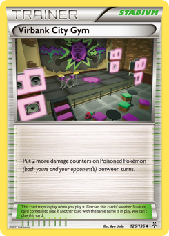 Pokemon Plasma Storm Virbank City Gym - 126