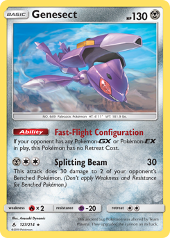 Pokemon Unbroken Bonds Genesect - 127