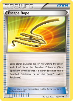 Pokemon Primal Clash Escape Rope - 127