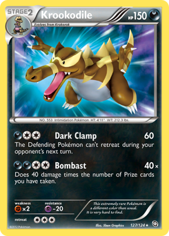 Pokemon Dragons Exalted Krookodile - 127