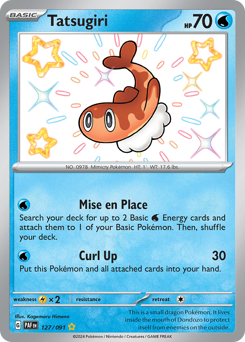 Pokemon Paldean Fates Tatsugiri - 127