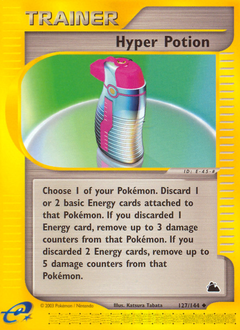 Pokemon Skyridge Hyper Potion - 127
