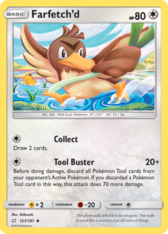 Pokemon Team Up Farfetch'd - 127