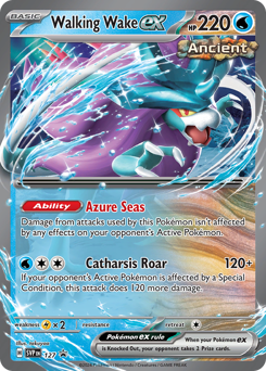 Pokemon Scarlet & Violet Black Star Promos Walking Wake ex - 127