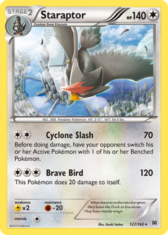 Pokemon BREAKthrough Staraptor - 127