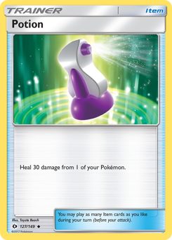 Pokemon Sun & Moon Potion - 127