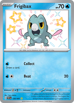 Pokemon Paldean Fates Frigibax - 128