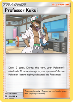 Pokemon Sun & Moon Professor Kukui - 128