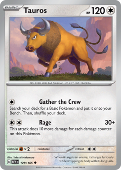 Pokemon 151 Tauros - 128