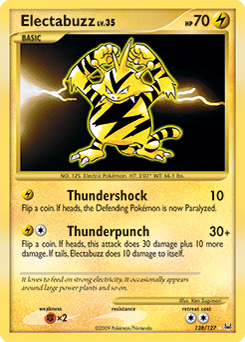 Pokemon Platinum Electabuzz - 128