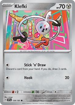 Pokemon Surging Sparks Klefki - 128