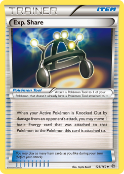 Pokemon Primal Clash Exp. Share - 128