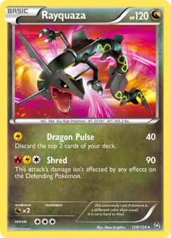 Pokemon Dragons Exalted Rayquaza - 128
