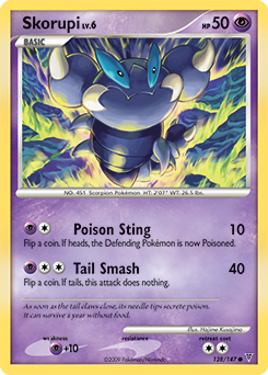 Pokemon Supreme Victors Skorupi - 128