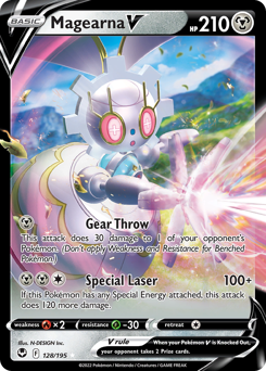 Pokemon Silver Tempest Magearna V - 128