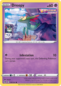 Pokemon Fusion Strike Dreepy - 128