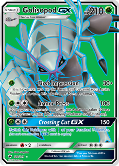 Pokemon Burning Shadows Golisopod-GX - 129