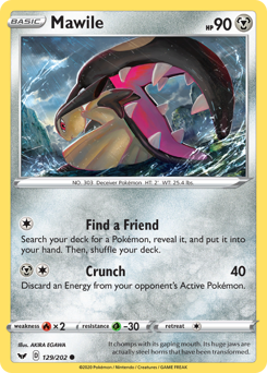 Pokemon Sword & Shield Mawile - 129