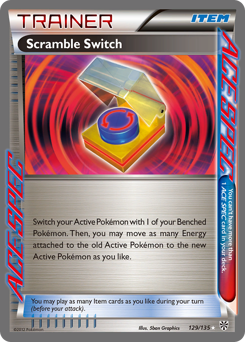 Pokemon Plasma Storm Scramble Switch - 129