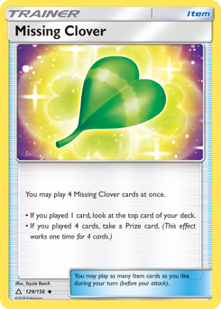 Pokemon Ultra Prism Missing Clover - 129