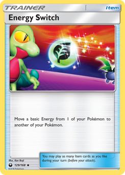 Pokemon Celestial Storm Energy Switch - 129