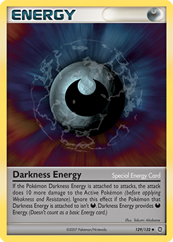 Pokemon Secret Wonders Darkness Energy - 129