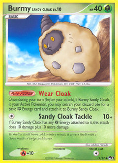 Pokemon POP Series 7 Burmy Sandy Cloak - 12