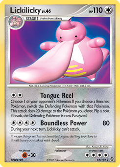 Pokemon Secret Wonders Lickilicky - 12