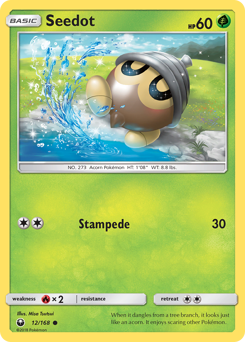 Pokemon Celestial Storm Seedot - 12