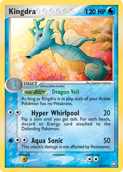 Pokemon Team Rocket Returns Kingdra - 12