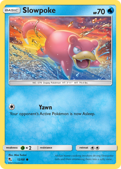 Pokemon Hidden Fates Slowpoke - 12