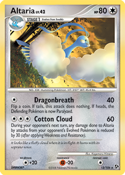 Pokemon Great Encounters Altaria - 12