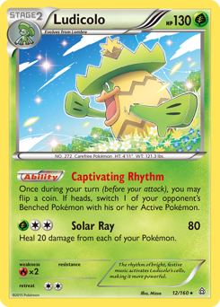 Pokemon Primal Clash Ludicolo - 12