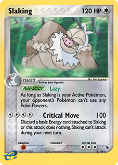 Pokemon Ruby & Sapphire Slaking - 12