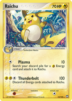 Pokemon Power Keepers Raichu - 12