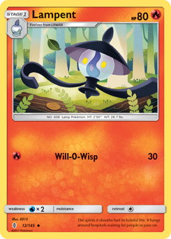 Pokemon Guardians Rising Lampent - 12