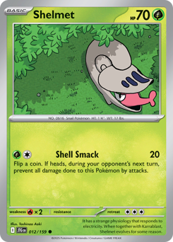 Pokemon Journey Together Shelmet - 12