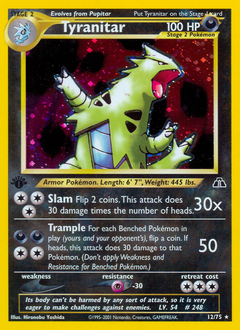 Pokemon Neo Discovery Tyranitar - 12