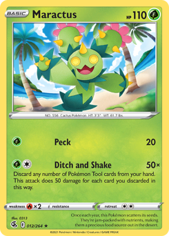 Pokemon Fusion Strike Maractus - 12
